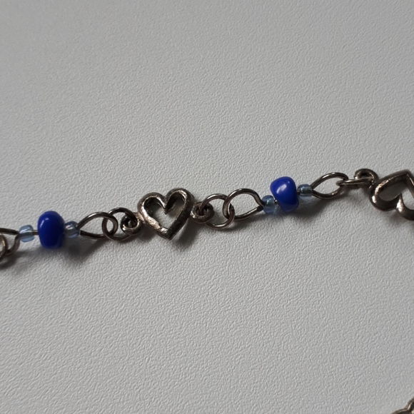 Blue and silver "Cuba" bracelet - Picture 5 of 5